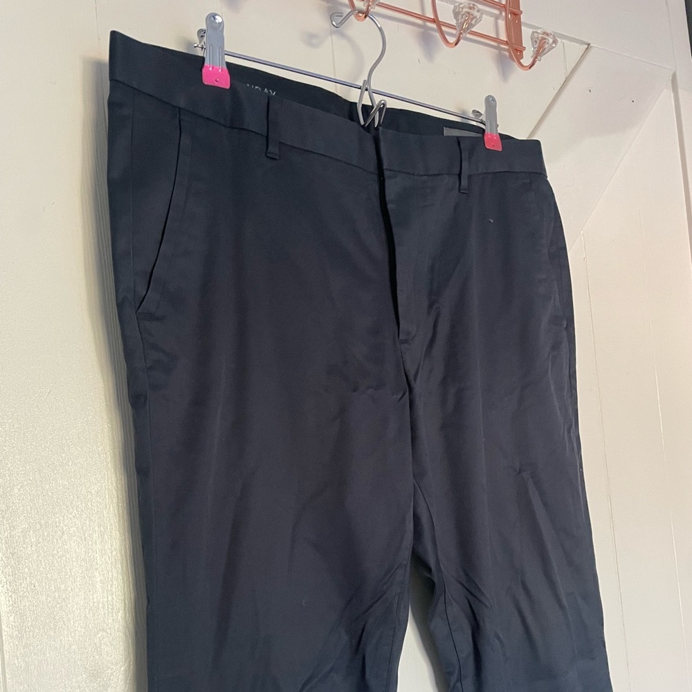 BONOBOS Navy slim cut mens pants